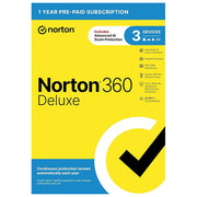 Norton 360 Deluxe Antivirus 3 Dispositivi 12 Mesi 25GB Antitruffa