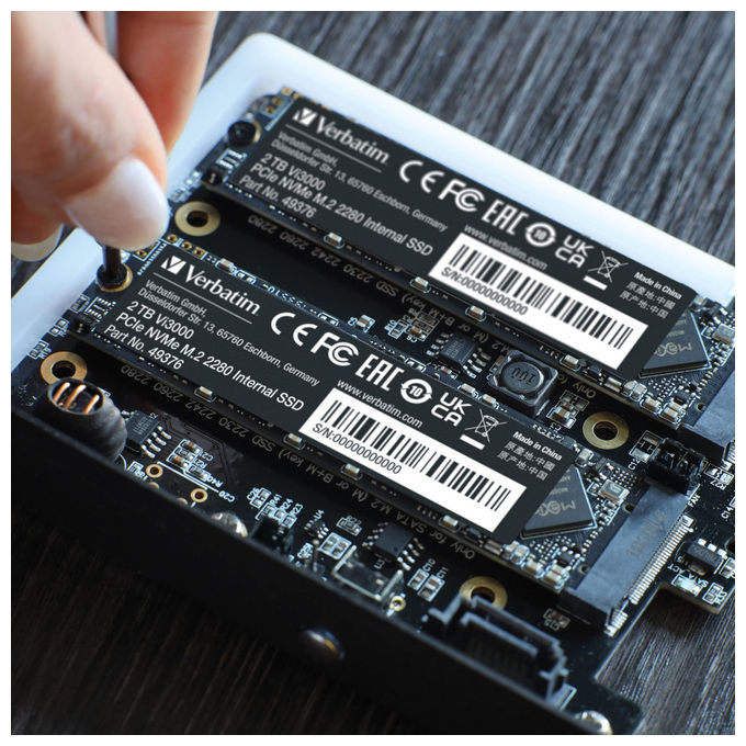 Verbatim, SSD 2 TB, M.2 PCI Express 3.0 NVMe, Vi3000
