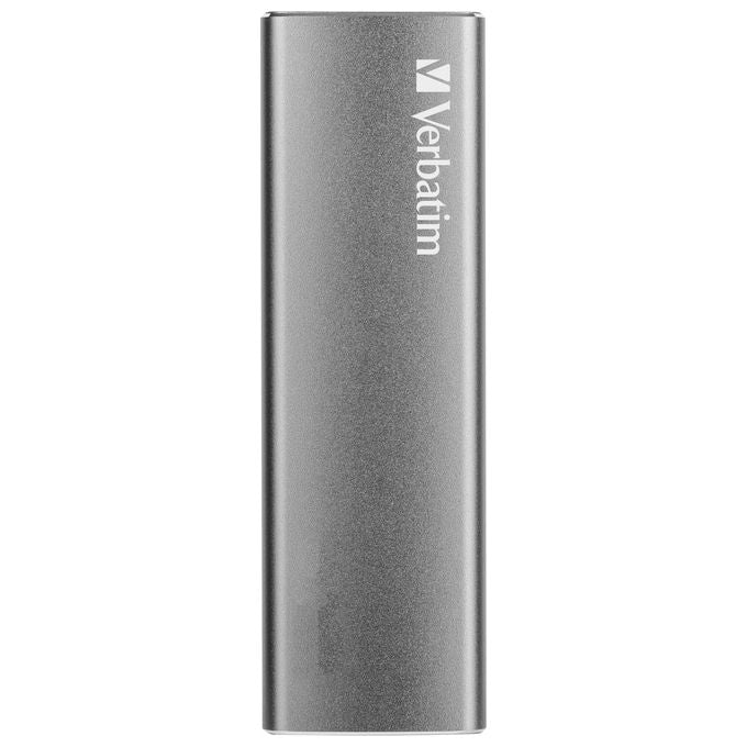 Verbatim, SSD Esterno 1 TB, USB-C 3.2 Gen 2, Vx500, Argento