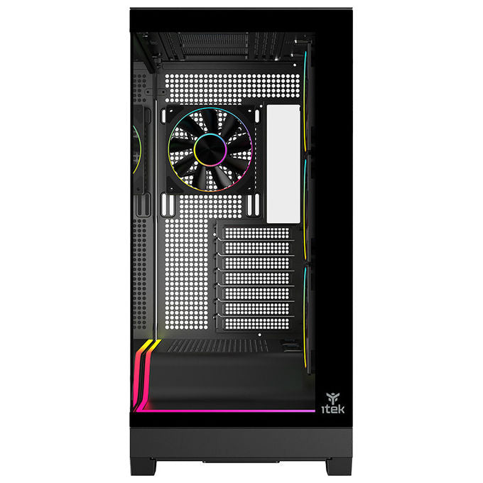 Itek Showbui Wave 82B, Case Tower, Nero, Gaming, ATX
