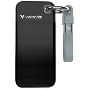 Verbatim, SSD Portatile 1 TB, USB Tipo-C 3.2 Gen 2, Nero e Grigio