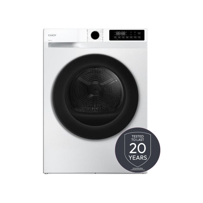 Candy GDS8N2B-S ProDry 300 Asciugatrice Pompa di Calore Inverter 8 Kg Classe D 16 programmi 64 dB (85x60x52 cm) colore Bianco