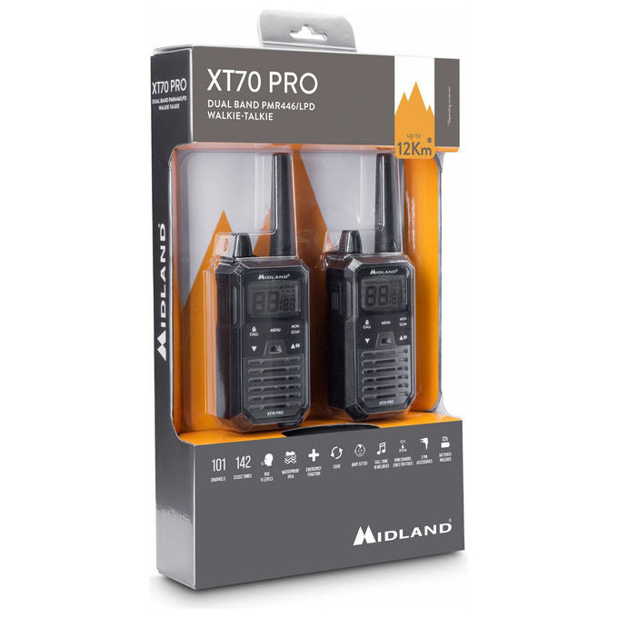 Midland Ricetrasmittente XT70 32 Canali Nero