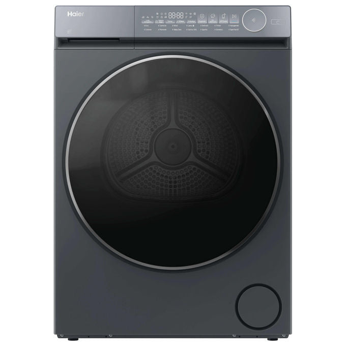 Haier HD100-C367GU1-IT Serie X7 Asciugatrice Pompa di Calore 10 Kg Classe C Wi-Fi AI PowerInverter (84,5x59,5x68,5 cm) colore Antracite