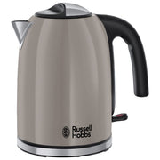 Russell Hobbs, Bollitore Elettrico 1.7L, 2400W, Colours Plus Moka, Nero e Crema