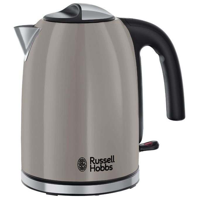 Russell Hobbs, Bollitore Elettrico 1.7L, 2400W, Colours Plus Moka, Nero e Crema