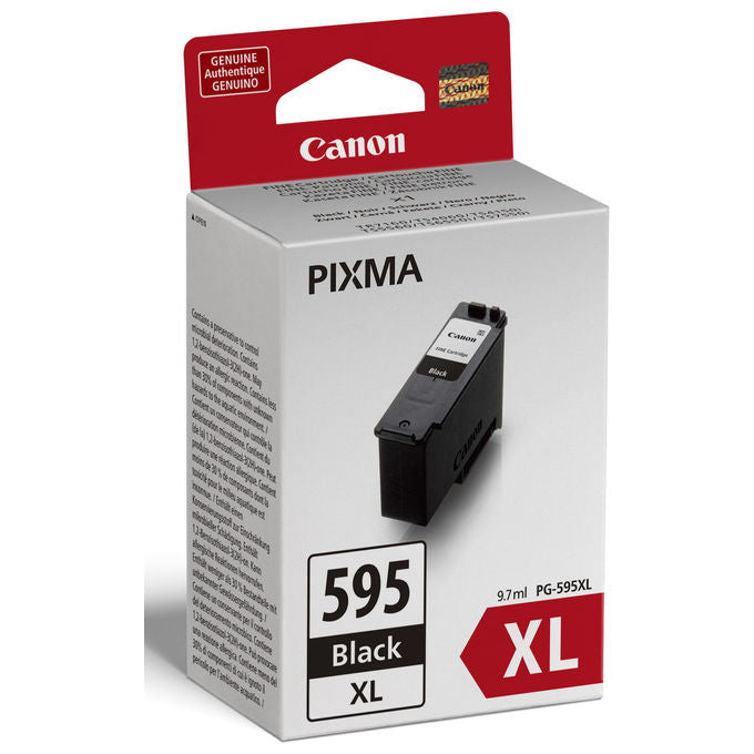 Canon, Cartuccia d'Inchiostro PG-595XL, Originale, Nero, Resa Elevata