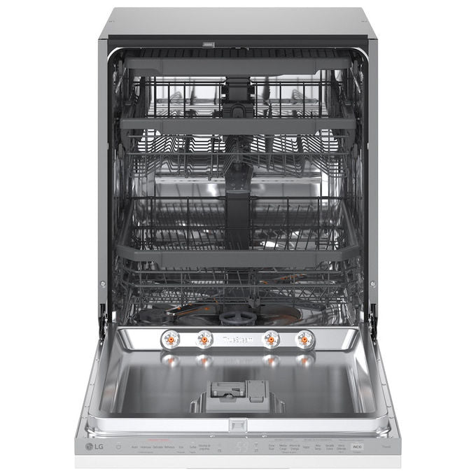 LG DB375TXS QuadWash Lavastoviglie Incasso 14 coperti Classe A 44 dB Wi-Fi TrueSteam (82x60x55 cm) colore Argento