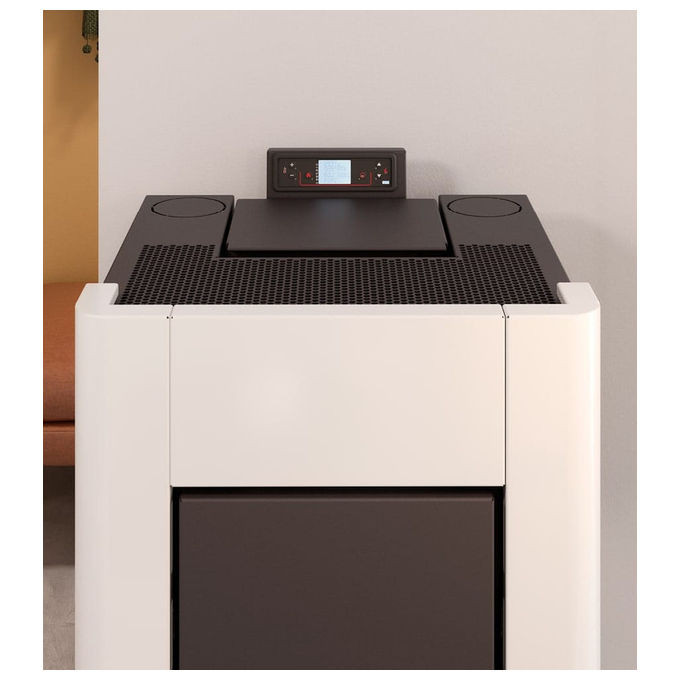 Cadel Stufa a Pellet Canalizzabile Prince Plus 11 Antracite 11 kW