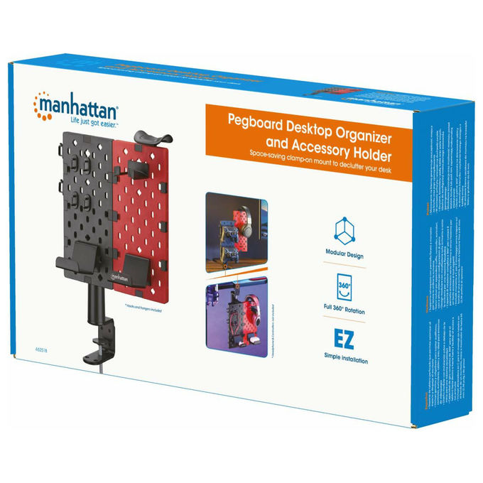 Manhattan Supporto Controller e Auricolare Passivo Nero Rosso