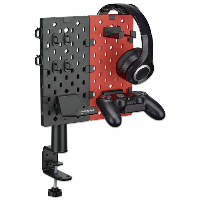Manhattan Supporto Controller e Auricolare Passivo Nero Rosso
