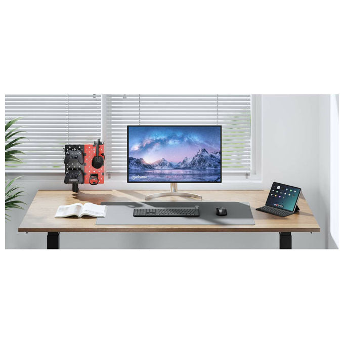 Manhattan Supporto Controller e Auricolare Passivo Nero Rosso