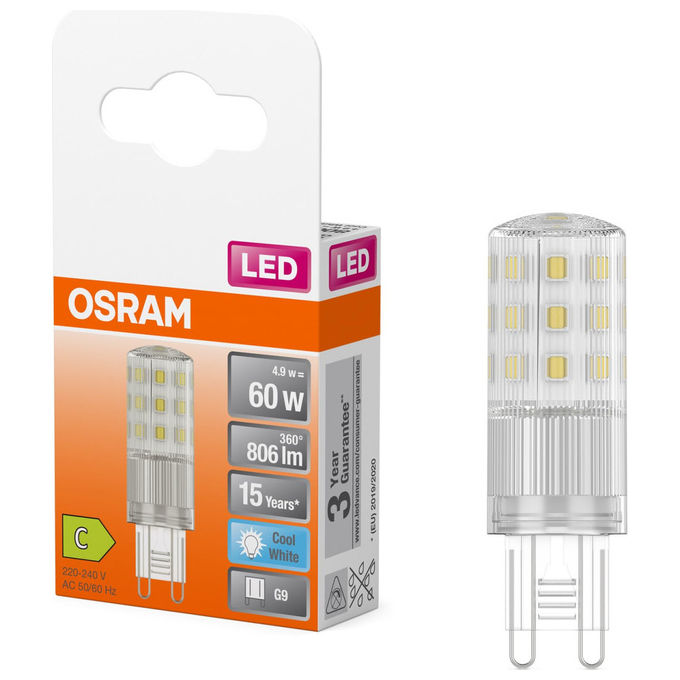 Osram Lampada LED PIN Attacco G9 4.9 W Multicolore