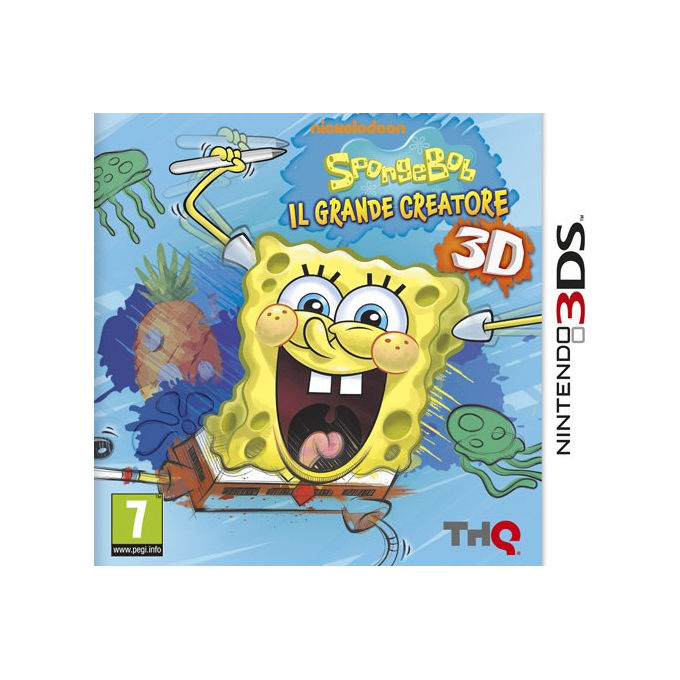 Halifax, SpongeBob: Il Grande Creatore, Mini-Giochi Nintendo 3DS Standard ITA