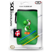 BDandA, Kit Custodia, Yoshi Style, Include Pennini e Panno per Nintendo DS Lite