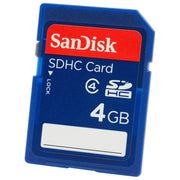 SanDisk Scheda di Memoria SD 4GB Gaming per Nintendo DSi e Wii