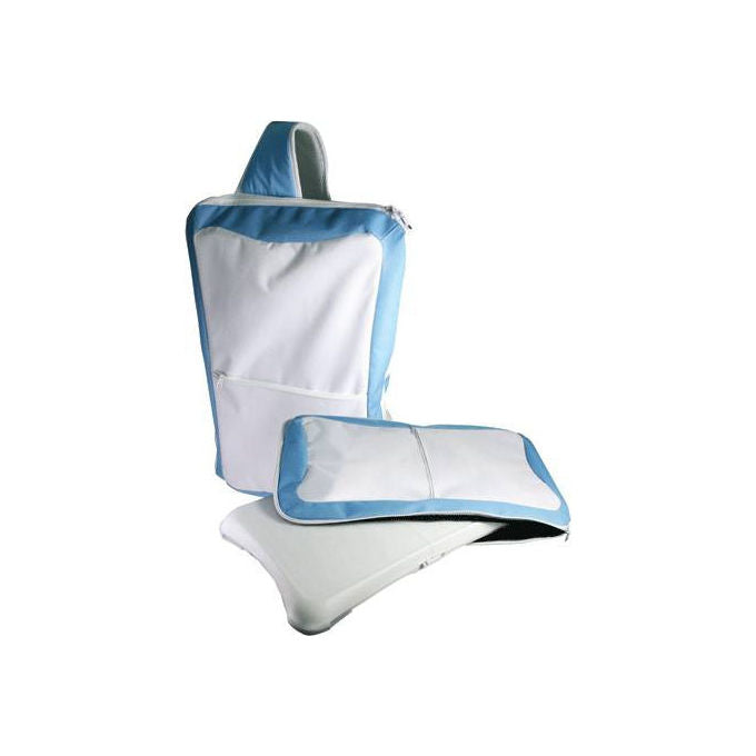 Mad Catz Custodia da Viaggio per Nintendo Wii Fit Blu e Bianco