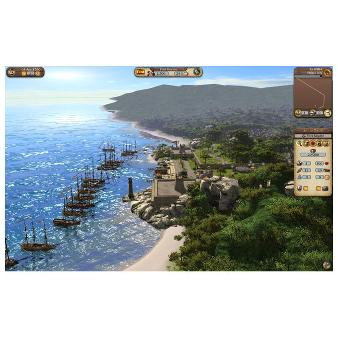 Deep Silver, Port Royale 3 Gioco PC, ITA