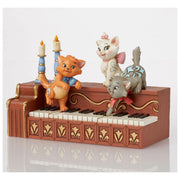 Disney Traditions, Gli Aristogatti Gattini al Pianoforte, Statuetta Decorativa, Resina, Jim Shore