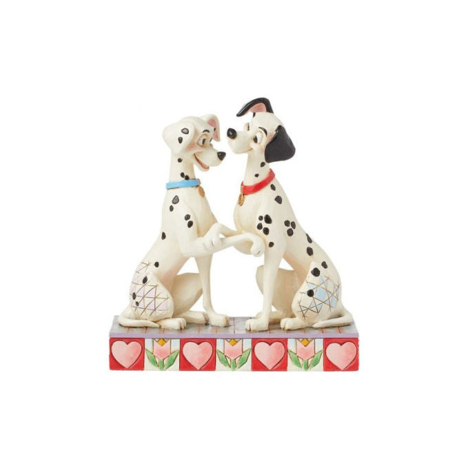 Disney Traditions, Pongo e Perdita, Statuetta La Carica dei 101, Resina, Jim Shore