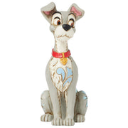 Enesco, Mini Statuetta Vagabondo Disney Traditions, Resina, 9.7 cm