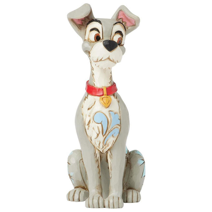 Enesco, Mini Statuetta Vagabondo Disney Traditions, Resina, 9.7 cm