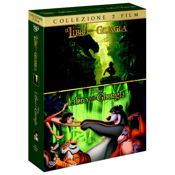Walt Disney, Il Libro della Giungla, 2 DVD, Avventura, Edizione 2016 e 1967