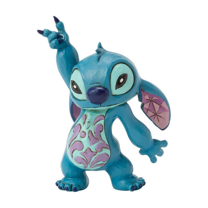 Disney Traditions Statuetta Stitch Danzante Mini Resina Altezza 9 cm