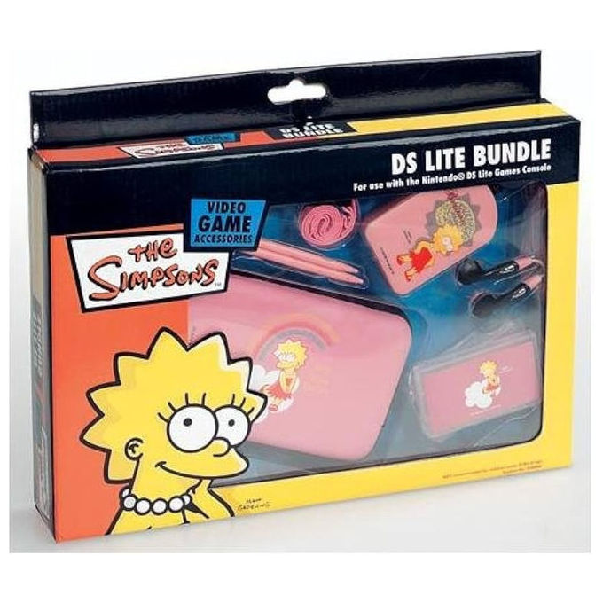 4GAMERS Custodia per NDS Lite The Simpsons Lisa Protezione Console