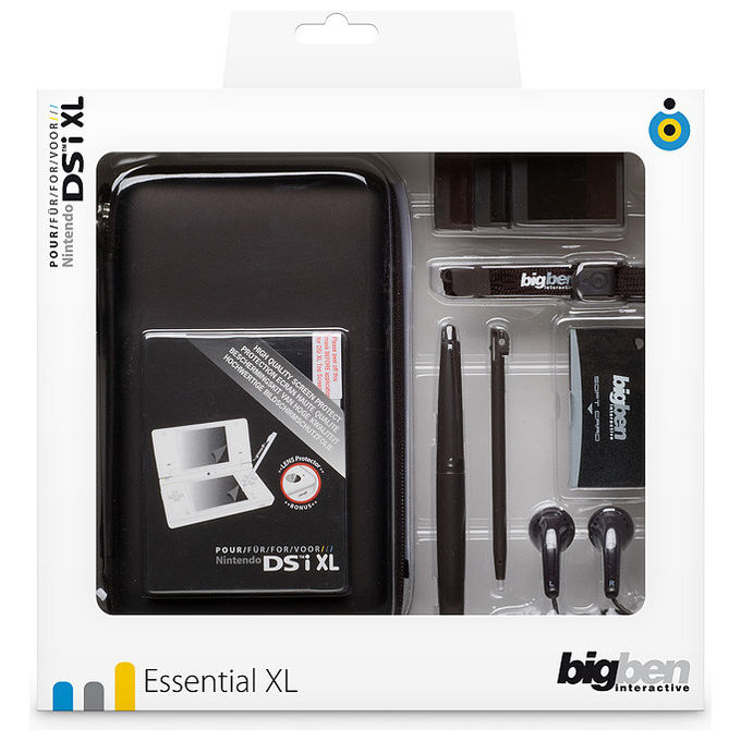 Bigben Interactive Pack Essential XL Custodia a Libro Nintendo Accessori Console Multicolore
