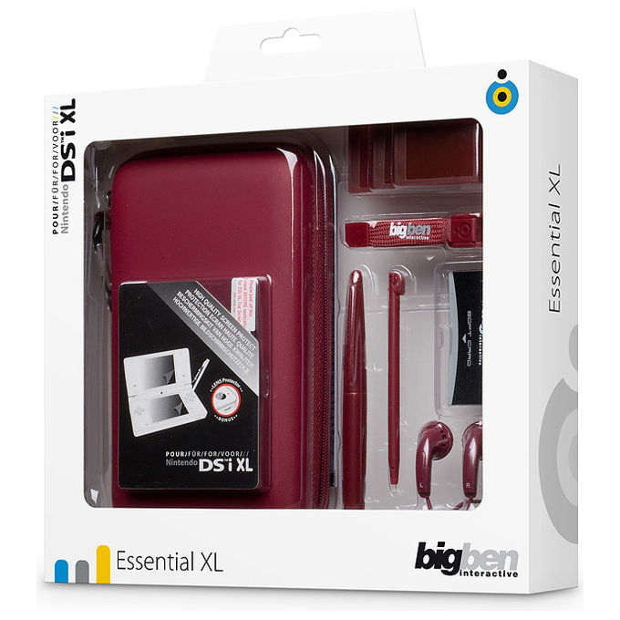 Bigben Interactive Pack Essential XL Custodia a Libro Nintendo Accessori Console Multicolore
