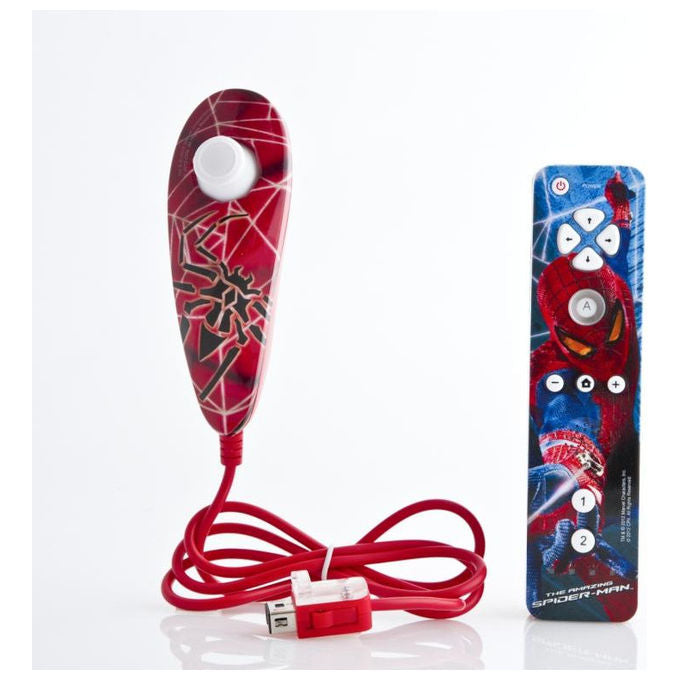 Indeca, Gamepad Wireless, Multicolore, Per Wii, The Amazing Spider-Man