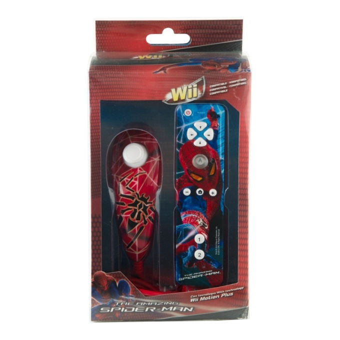 Indeca, Gamepad Wireless, Multicolore, Per Wii, The Amazing Spider-Man