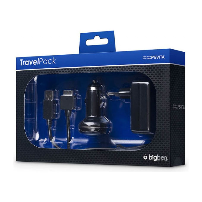 Bigben Interactive Caricatore per Console Portatile Nero AC Accendisigari