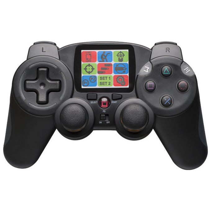 Bigben Interactive, Quickfire 2, Gamepad Wireless Nero per PS3-PC