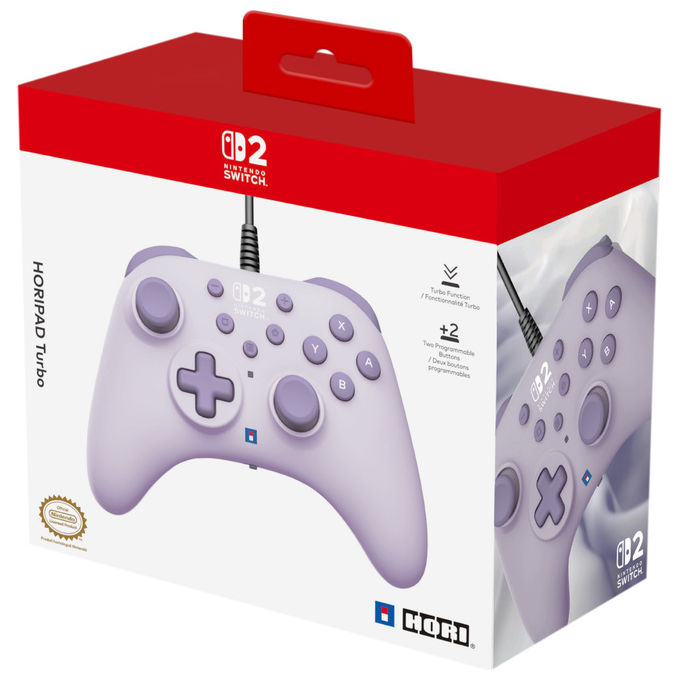 Hori Gamepad USB Lavanda Controller per Nintendo Switch