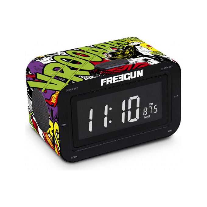 Bigben Interactive Radiosveglia Digitale Nero Verde E Multicolore