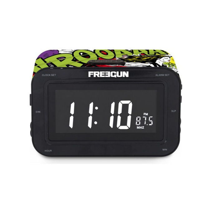 Bigben Interactive Radiosveglia Digitale Nero Verde E Multicolore