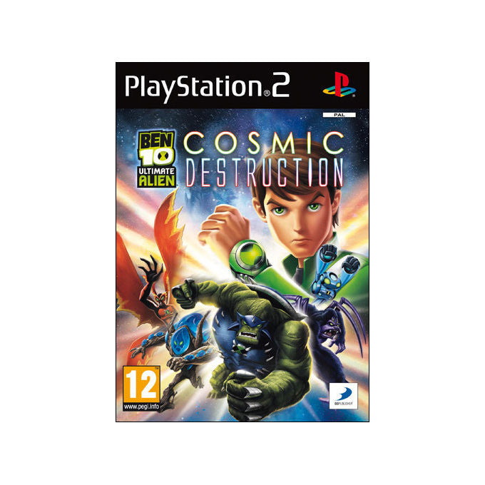 Ben 10 Ultimate Alien Cosmic Destruction PS2 Infogrames