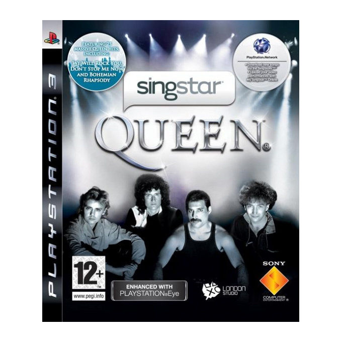 Sony, SingStar Queen, PS3 Gioco Karaoke