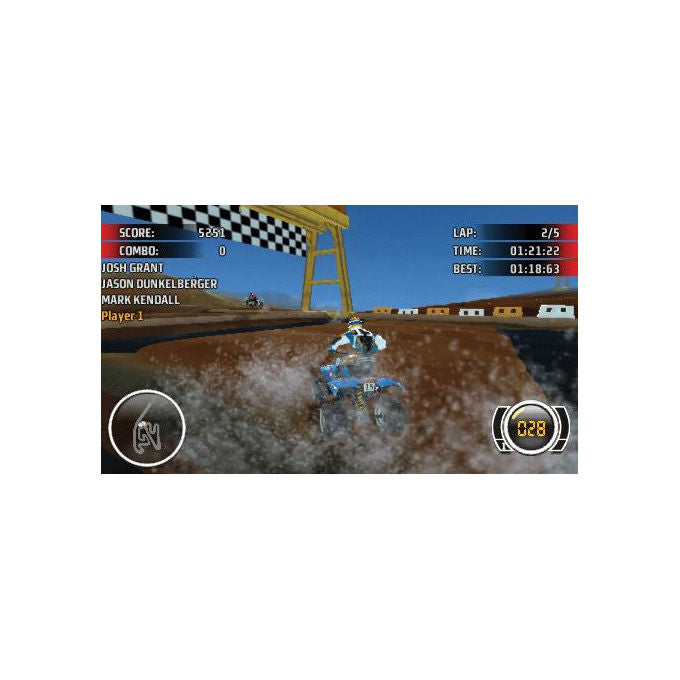 THQ, MX vs ATV Untamed + Juiced 2, Standard PSP, Guida-racing