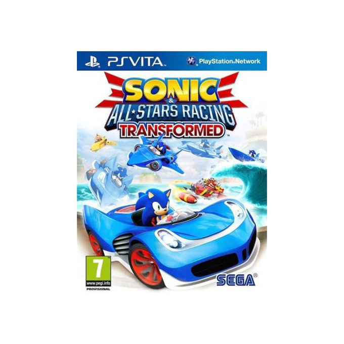 Halifax Sonic All Star Racing Transformed PSVita Gioco Corse Edizione Limitata