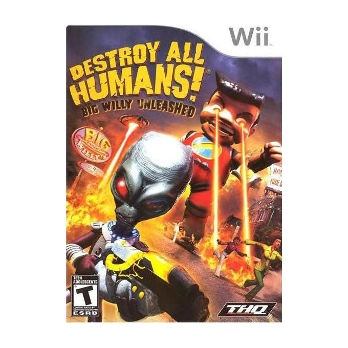 Thq Destroy All Humans! Big Willy Unleashed Wii Ita