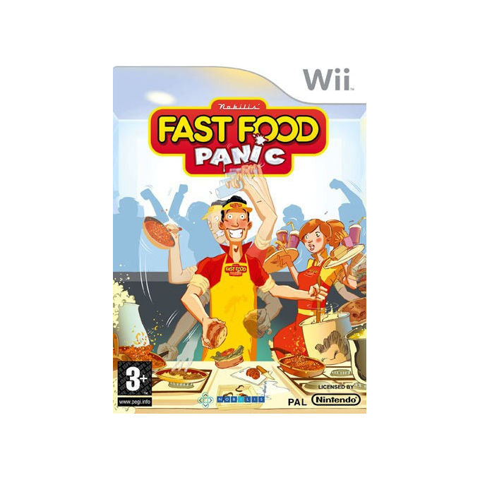 Ubisoft, Fast Food Panic, Wii, Gioco Originale, Nuovo, PAL
