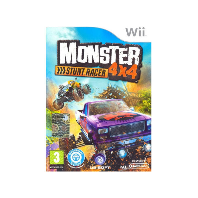 Ubisoft, Monster 4x4 Stunt Racer Wii ITA