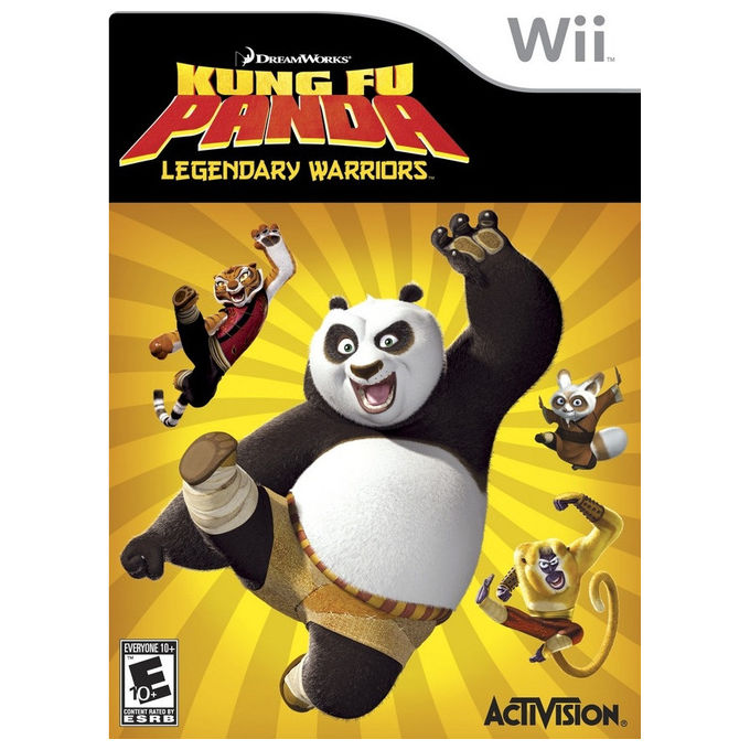Activision Kung Fu Panda Guerrieri Leggendari Wii Picchiaduro Usato