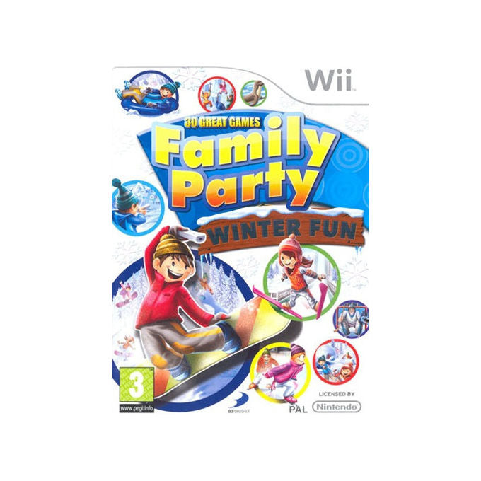 Bandai Namco Entertainment, Family Party Winter Fun, Wii, Standard, ITA
