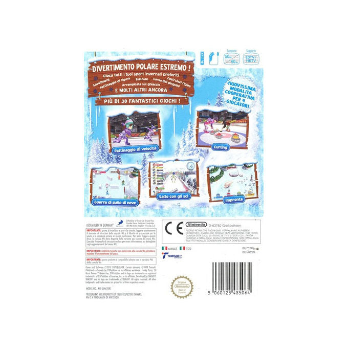 Bandai Namco Entertainment, Family Party Winter Fun, Wii, Standard, ITA