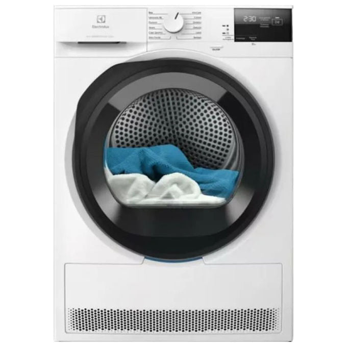 Electrolux EW6HBG28G GentleCare 600 Asciugatrice Pompa di Calore 8 Kg Classe C Motore Inverter 67 dB (85x60x64 cm) colore Bianco