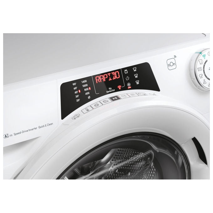 Candy RapidÓ ECO, Lavatrice 9kg, 1400 giri, Classe A, Bianco, RO 496DWM7-1-S